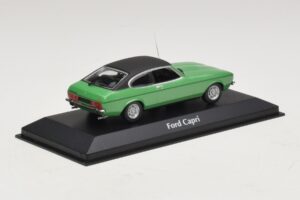 Ford Capri II Verde Metallizzato Maxichamps 1:43 940081200 Pressofusione — immagine 2 di 5