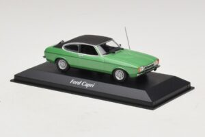 Ford Capri II Verde Metallizzato Maxichamps 1:43 940081200 Pressofusione — immagine 3 di 5