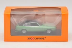 Ford Capri II Verde Metallizzato Maxichamps 1:43 940081200 Pressofusione — immagine 5 di 5