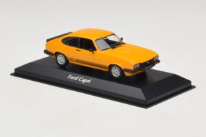 Ford Capri III Arancione Maxichamps 1:43 940082221 Pressofusione — immagine 3 di 5