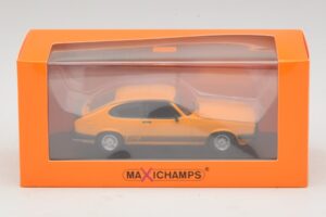 Ford Capri III Arancione Maxichamps 1:43 940082221 Pressofusione — immagine 5 di 5
