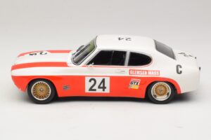 Ford Capri RS 2600 #24 D. Glemser / J. Mass 9 Hours of Kyalami Class Winner 1971 Minichamps 1:18 155718509 Pressofusione — immagine 3 di 6