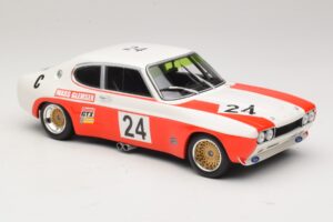 Ford Capri RS 2600 #24 D. Glemser / J. Mass 9 Hours of Kyalami Class Winner 1971 Minichamps 1:18 155718509 Pressofusione — immagine 4 di 6