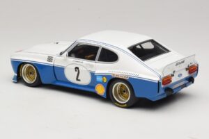 Ford Capri RS3100 #2 R. Stommelen Nurburgring ETC 1974 Minichamps 1:18 180748002 Pressofusione — immagine 7 di 8