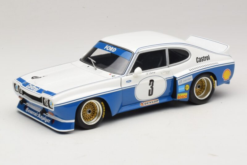 Ford Capri RS3100 #3 K. Ludwig Hockenheimring DRM 1975 Minichamps 1:18 180758003 Pressofusione