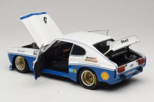 Ford Capri RS3100 #5 R. Stommelen / J. Mass Zandvoort ETC 1974 Minichamps 1:18 180748005 Pressofusione — immagine 5 di 8