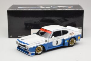 Ford Capri RS3100 #5 R. Stommelen / J. Mass Zandvoort ETC 1974 Minichamps 1:18 180748005 Pressofusione — immagine 8 di 8