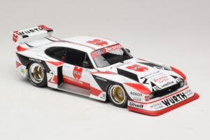 Ford Capri Turbo Group 5 Wurth #2 K. Ludwig DRM Champion 1981 Minichamps 1:18 100818602 Pressofusione — immagine 6 di 8