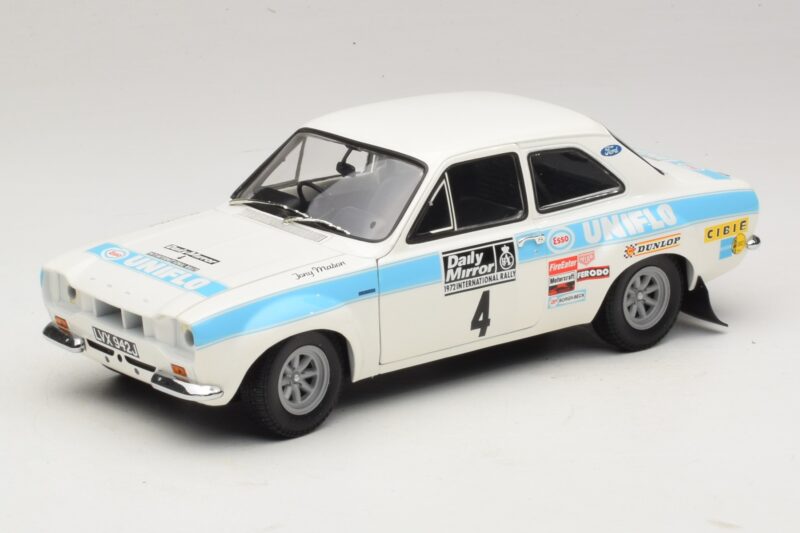 Ford Escort Mk1 RS1600 #4 R. Clark / T. Mason Winners RAC Rally 1972 Minichamps 1:18 100728104 Pressofusione