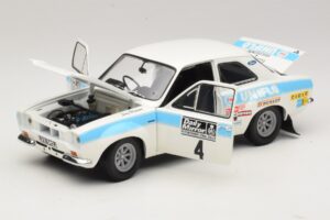 Ford Escort Mk1 RS1600 #4 R. Clark / T. Mason Winners RAC Rally 1972 Minichamps 1:18 100728104 Pressofusione — immagine 2 di 8