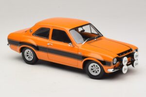 Ford Escort Mk1 RS1600 AVO Arancione Con Strisce Nere Minichamps 1:18 100688104 Pressofusione — immagine 6 di 8