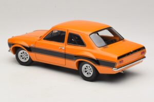 Ford Escort Mk1 RS1600 AVO Arancione Con Strisce Nere Minichamps 1:18 100688104 Pressofusione — immagine 7 di 8