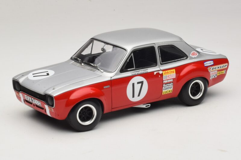 Ford Escort Mk1 TC #17 Stewart / C. Craft RAC Tourist Trophy Silverstone 1970 Minichamps 1:18 100708117 Pressofusione