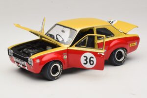 Ford Escort Mk1 TC #36 F. Gardner / D. Glemser Grand Prix der Tourenwagen 1968 Minichamps 1:18 100688136 Pressofusione — immagine 2 di 8