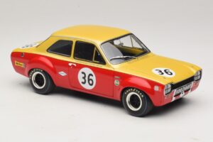 Ford Escort Mk1 TC #36 F. Gardner / D. Glemser Grand Prix der Tourenwagen 1968 Minichamps 1:18 100688136 Pressofusione — immagine 6 di 8