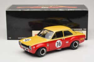 Ford Escort Mk1 TC #36 F. Gardner / D. Glemser Grand Prix der Tourenwagen 1968 Minichamps 1:18 100688136 Pressofusione — immagine 8 di 8