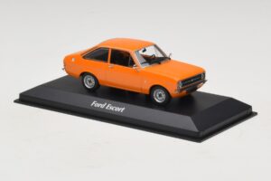 Ford Escort Mk2 Arancione Maxichamps 1:43 940084101 Pressofusione — immagine 3 di 5