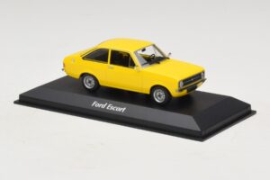 Ford Escort Mk2 Giallo Maxichamps 1:43 940084100 Pressofusione — immagine 3 di 5