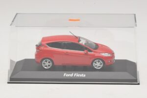 Ford Fiesta Mk7 Rosso Maxichamps 1:43 940088000 Pressofusione — immagine 4 di 5