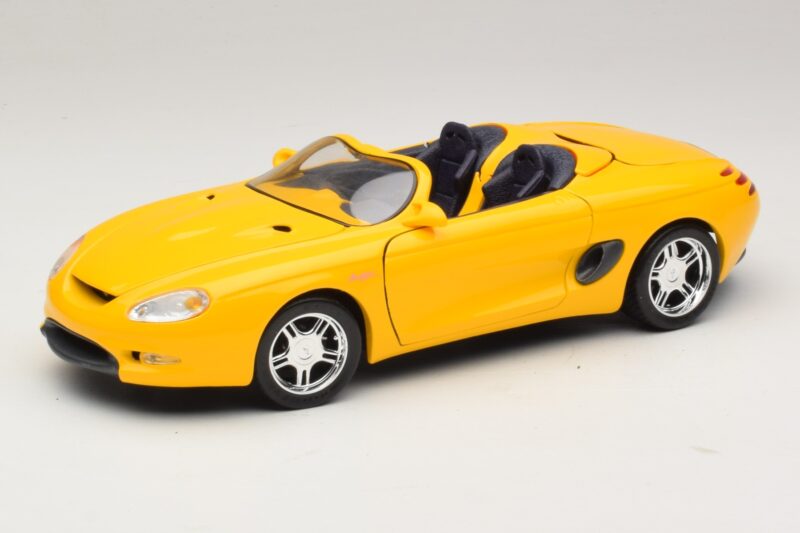 Ford Mustang Mach III Cabrio Giallo Maisto 1:18 32815 Pressofusione