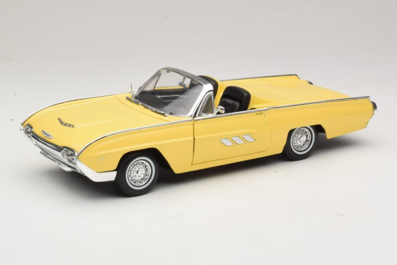 Ford Thunderbird Cabriolet Giallo Anson 1:18 30334-P1 Pressofusione