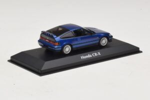 Honda CR-X Blue Metallic Maxichamps 1:43 940161520 Pressofusione — immagine 2 di 5