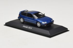 Honda CR-X Blue Metallic Maxichamps 1:43 940161520 Pressofusione — immagine 3 di 5
