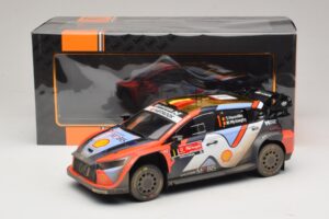 Hyundai i20 N Rally1 #1 T. Neuville / M. Wydaeghe Rally Portugal 2025 IXO 1:18 18RMC251B Pressofusione — immagine 6 di 6
