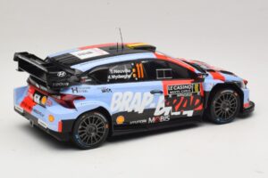 Hyundai i20 N Rally1 #11 T. Neuville / M. Wydaeghe Rally Monte Carlo 2026 IXO 1:18 18RMC270B Pressofusione — immagine 2 di 6