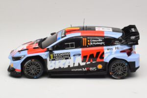 Hyundai i20 N Rally1 #11 T. Neuville / M. Wydaeghe Rally Monte Carlo 2026 IXO 1:18 18RMC270B Pressofusione — immagine 3 di 6