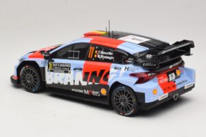 Hyundai i20 N Rally1 #11 T. Neuville / M. Wydaeghe Rally Monte Carlo 2026 IXO 1:18 18RMC270B Pressofusione — immagine 5 di 6
