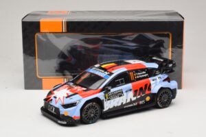 Hyundai i20 N Rally1 #11 T. Neuville / M. Wydaeghe Rally Monte Carlo 2026 IXO 1:18 18RMC270B Pressofusione — immagine 6 di 6