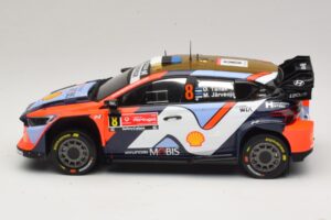 Hyundai i20 N Rally1 #8 O. Tanak / M. Jarveoja Rally Portugal 2025 IXO 1:18 18RMC251A Pressofusione — immagine 3 di 6
