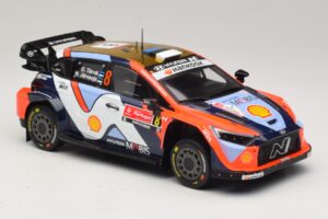 Hyundai i20 N Rally1 #8 O. Tanak / M. Jarveoja Rally Portugal 2025 IXO 1:18 18RMC251A Pressofusione — immagine 4 di 6