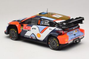 Hyundai i20 N Rally1 #8 O. Tanak / M. Jarveoja Rally Portugal 2025 IXO 1:18 18RMC251A Pressofusione — immagine 5 di 6