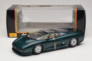 Jaguar XJ220 Verde Metallizzato Maisto 1:18 31807 Pressofusione — immagine 8 di 8