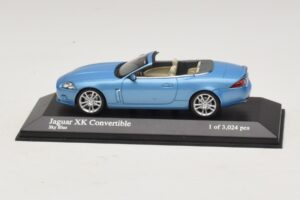 Jaguar XK X150 Cabriolet Azzurro Metallizzato Minichamps 1:43 400130530 Pressofusione