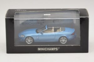 Jaguar XK X150 Cabriolet Azzurro Metallizzato Minichamps 1:43 400130530 Pressofusione — immagine 5 di 5