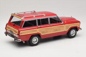 Jeep Grand Wagoneer Rosso KK-Scale 1:18 KKDC181112 Pressofusione — immagine 2 di 6