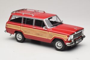 Jeep Grand Wagoneer Rosso KK-Scale 1:18 KKDC181112 Pressofusione — immagine 4 di 6