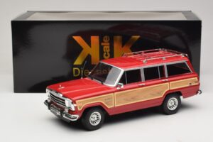 Jeep Grand Wagoneer Rosso KK-Scale 1:18 KKDC181112 Pressofusione — immagine 6 di 6