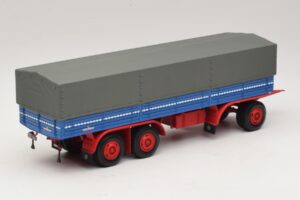 Kassbohrer 3-Achs Blu Nero Minichamps 1:43 439161090 Pressofusione — immagine 2 di 6