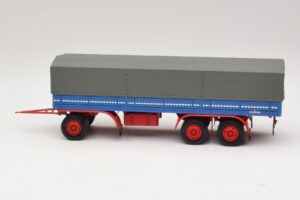 Kassbohrer 3-Achs Blu Nero Minichamps 1:43 439161090 Pressofusione — immagine 3 di 6
