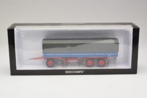 Kassbohrer 3-Achs Blu Nero Minichamps 1:43 439161090 Pressofusione — immagine 6 di 6