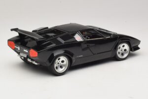 Lamborghini Countach 5000 Quattrovalvole Nero Bburago 1:18 3337 Pressofusione — immagine 3 di 8