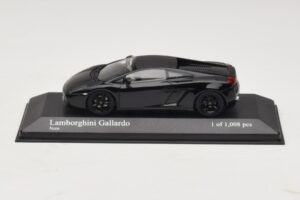 Lamborghini Gallardo Nero Minichamps 1:43 400103504 Pressofusione