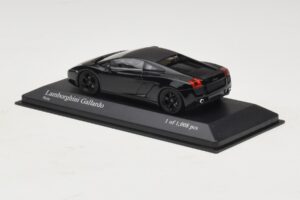 Lamborghini Gallardo Nero Minichamps 1:43 400103504 Pressofusione — immagine 3 di 5