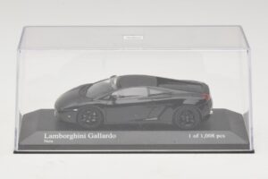 Lamborghini Gallardo Nero Minichamps 1:43 400103504 Pressofusione — immagine 4 di 5