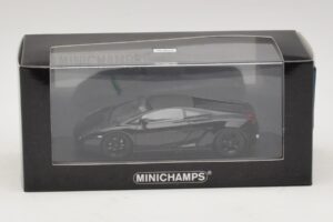 Lamborghini Gallardo Nero Minichamps 1:43 400103504 Pressofusione — immagine 5 di 5