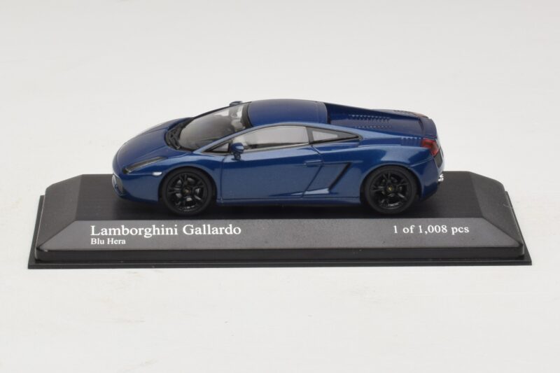 Lamborghini Gallardo Blue Metallic Minichamps 1:43 400103505 Pressofusione